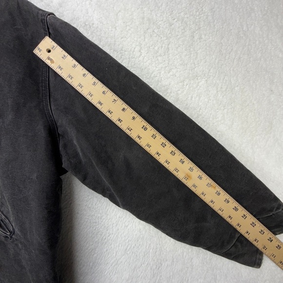 Carhartt Detroit Jacket Blanket Lined Mens 2XL J43 ONX Onyx Black - Picture 8 of 16